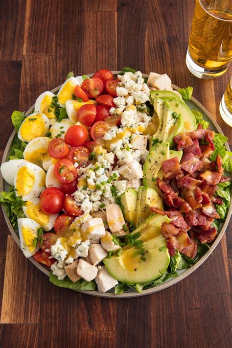 Fresh Summer Salad Recipes Cobb Delish Salate Obrok Recepti Ethan Egg