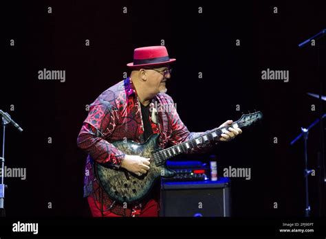 Australian Jazz Fusion Guitarist Frank Gambale During The Frank Gambale