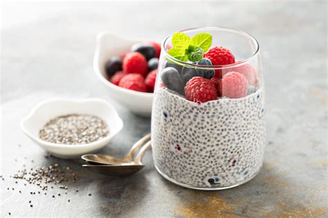 Veganer Chia Mandel Pudding Dr Oetker Professional