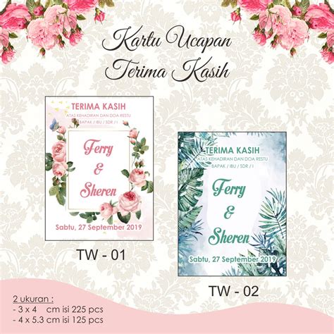 Mengucapkan terima kasih merupakan hal yang sangat penting dilakukan, untuk mengekspresikan rasa terima kasih kita kepada seseorang. Kartu ucapan terima kasih / Tq card / Tag kupon souvenir ...