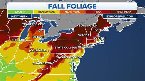 See Fall Foliage From Space As Leaves Reach Peak Color In Northeast