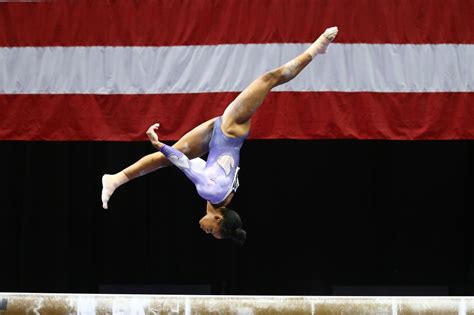 Us Gymnastics Coach Gabby Douglas Making Strides After Disappointing Trials Sun Sentinel