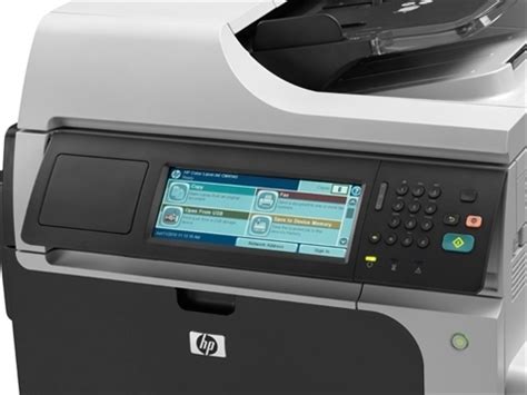 Cm4540 is a reliable machine for commercial giants to make printing, scanning and faxing more comfortable and convenient. HP color LaserJet Enterprise CM4540 MFP Printer Series - CopierGuide