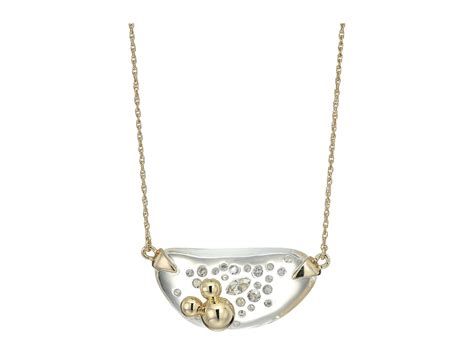 Lyst Alexis Bittar Diamond Dust Lucite Pendant Necklace In Metallic