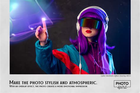 Cyber Aesthetic Overlays Add Ons Graphicriver