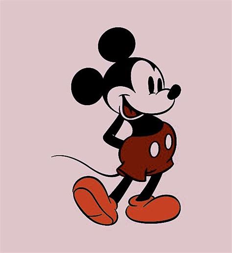 Aesthetic Cartoon Pfp Mickey Mouse
