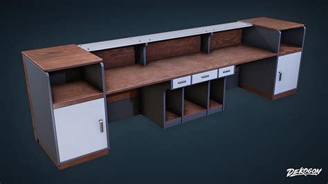 Ryan Spinney Dekogon Bank Reception Desk