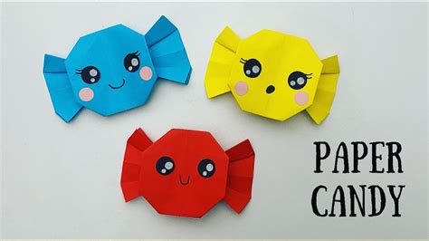 How To Make Easy Paper Candy For Kids Nursery Craft Ideas Paper