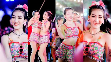 เต้นกันหนักๆแรงๆ กับสาวรำวงดาวรวมใจ เพชรโสภา งานประจำปีวัดอ้ออีเขียว thai girl dance 3 youtube