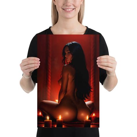 Nude Art Shibari Art Shibari Poster Shibari Girl Etsy Portugal My Xxx