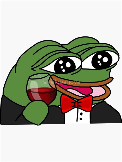 Pepe can also be found out in the world of draenor, and finding pepe's four costumes is the objective of the achievement i found pepe!. "Fancy Pepe " Sticker by sivelobanova | Redbubble