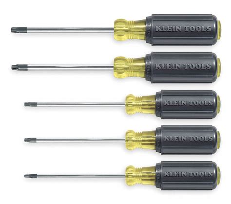 Klein Tools 5 Pieces Torx Tip General Purpose Screwdriver Set