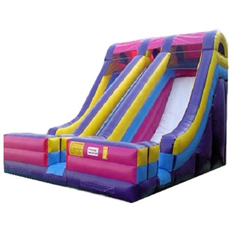 20 Foot Dual Lane Slide Carnival Bounce Rental Party Rental
