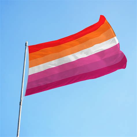 Lesbian Pride Flag Lgbtq Flags Made In Usa Ace Flag And Visual Promotion