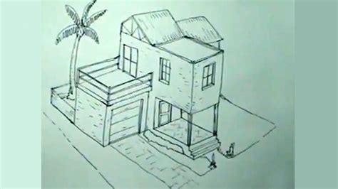 Cómo Dibujar Una Casa Bonita