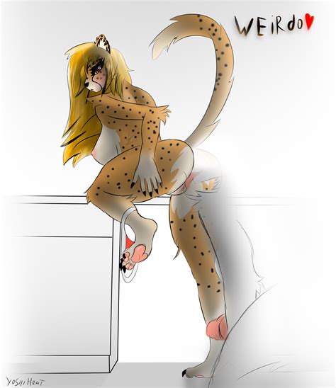 Rule 34 Anal Anthro Breasts Canid Canine Canis Cheetah Clothing