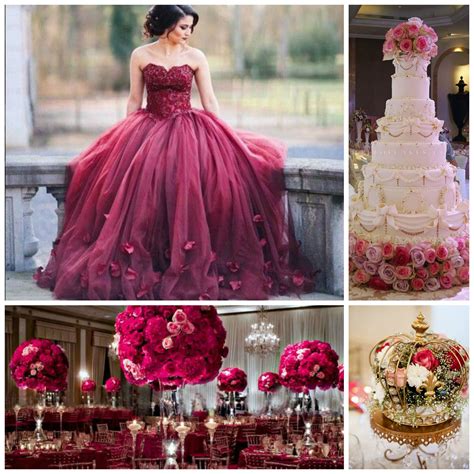 50+ Burgundy Quinceanera Themes (With images) | Quinceanera themes, Quince themes, Quinceanera ...