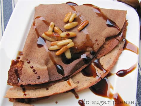 NoSugarPlease...: Crepes con farina di castagne e pinoli ...