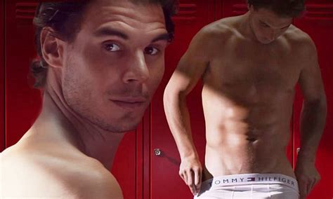 Rafael Nadal Strips Down In Steamy New Tommy Hilfiger Ad Daily Mail