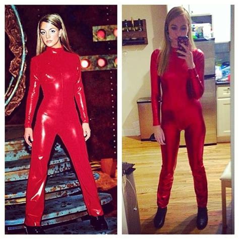 Britney Spears Red Jumpsuit Costume