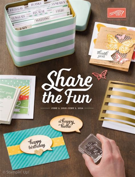 Share The Fun Stampin Up Catalog Westside Paper Creations