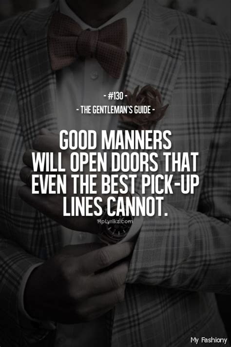 Quotes On Respect And Manners Quotesgram