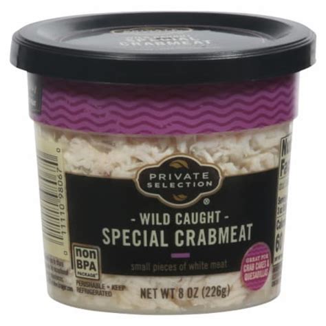 Private Selection Wild Caught Special Crab Meat 8 Oz Harris Teeter