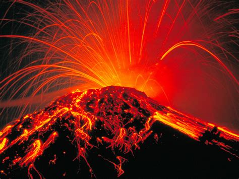 Volcano Wallpaper And Background Image 1600x1200 Id28242