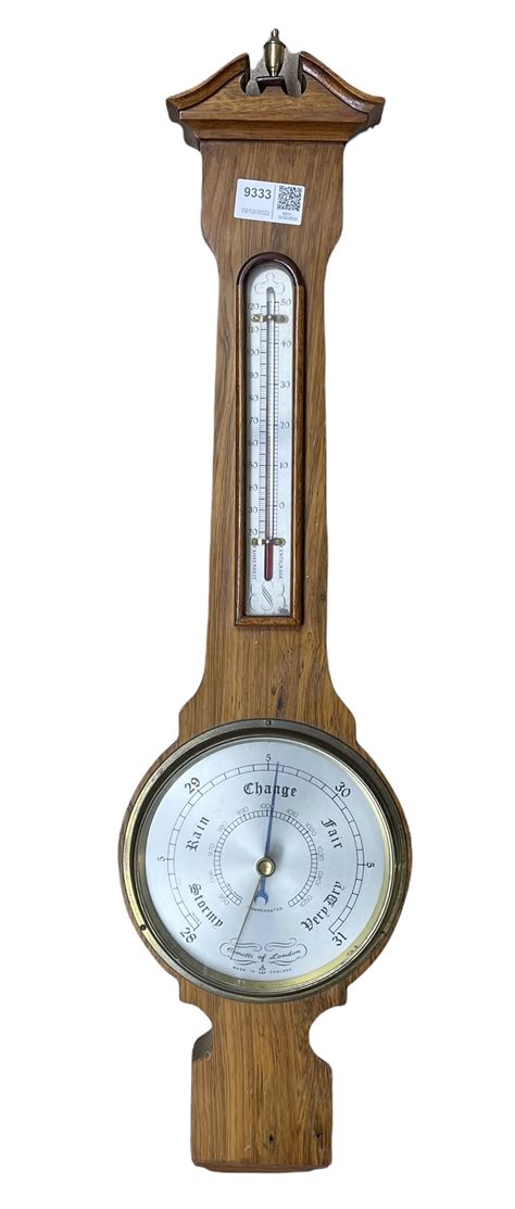 Ds Reproduction Barometer Thermometer By Comitti Of Lon Collectors
