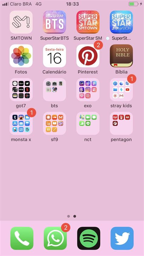 Lock Screen Korean Wallpaper Iphone Di 2020 Desain App Iphone Aplikasi