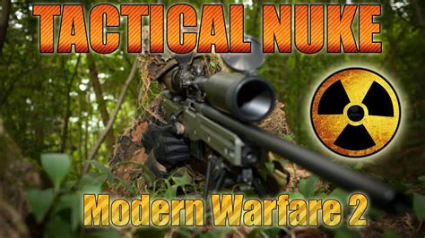 Tactical Nuke En Mw2 Con Intervention Youtube