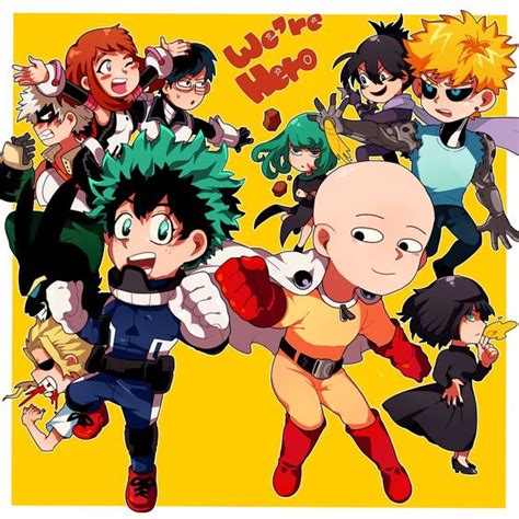 Were Hero Bnha And Opm Slightly Mob Psycho 100 Crossovers On
