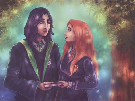 Severus And Lily By Nena ©2016 Harry Potter Severus Snape Harry