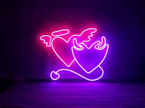 Neon Sign Heart Signs Home And Living