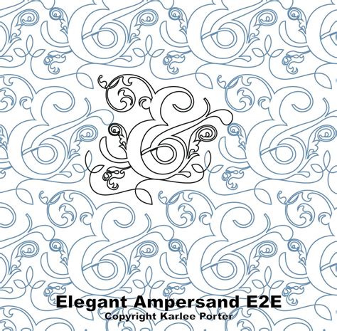 Elegant Ampersand E2e Karlee Porter