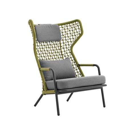 Bayantree Highback Lounge Armchair With Wings Sunbrite Outdoor Furniture