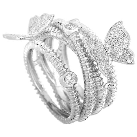 chaumet 18k white gold 0 65 ct diamond ring for sale at 1stdibs greg nitot chaumet ring 0 65