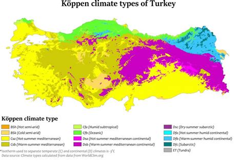 turkey climate map map of turkey climate western asia asia