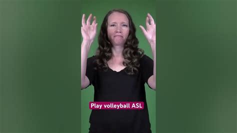 🏐 Play Volleyball In Asl 🏐 Fun Asl Sports Signs Practice Asl