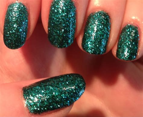 Scottish Stefs Nails Nails Incs Battersea Emerald Glitter Polish