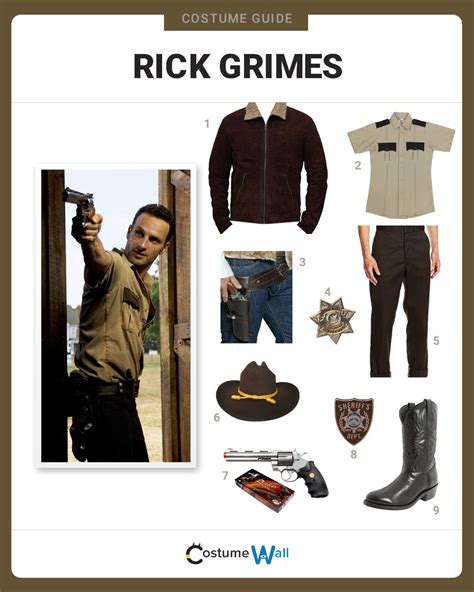 Costumes The Walking Dead Season 1 Rick Grimes Costume Cosplay