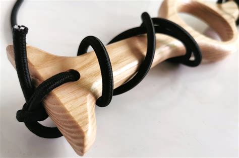 Hand Made Penile Ring Wood Wooden Penis Massager Length Increasing