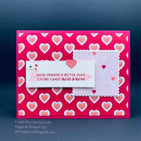 Papercrafts By Patti From My Heart Suite For Stampin Pretty