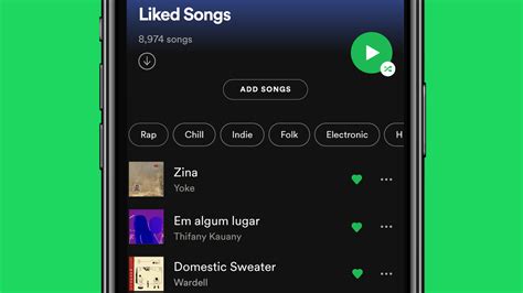 Spotify Introduces New Mood And Genre Filters For Liked Songs