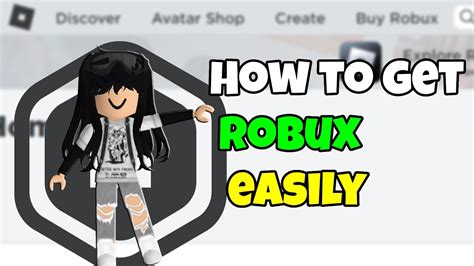 How To Get Robux Easily 😲 Youtube