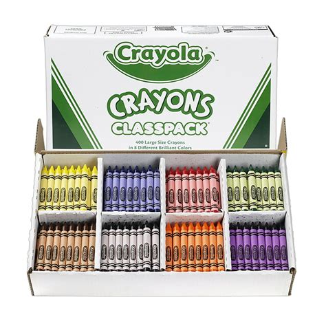 Crayola Crayon Classpack Large Size Pack Of 400
