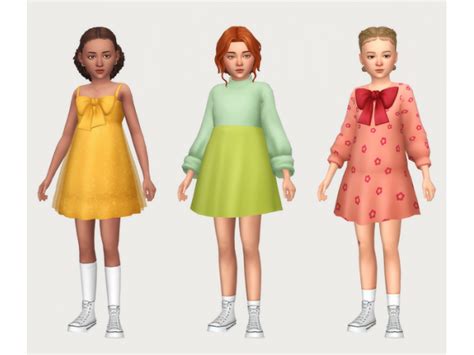 Dress Conversions By Casteru The Sims 4 Download