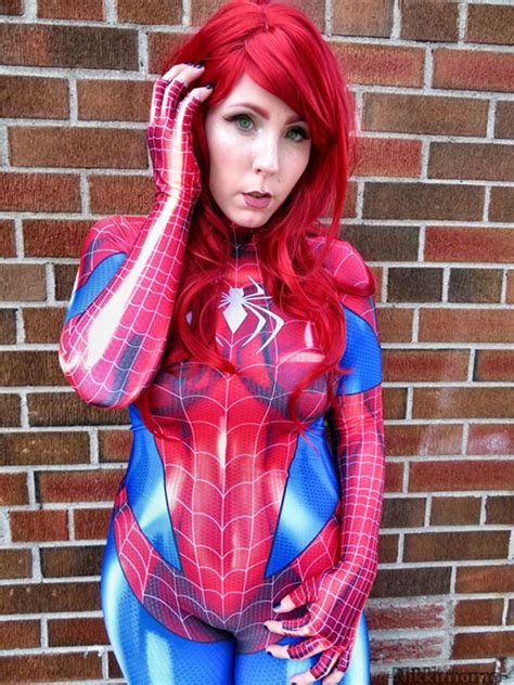 Mary Jane Watson From The Spider Verse Cosplay