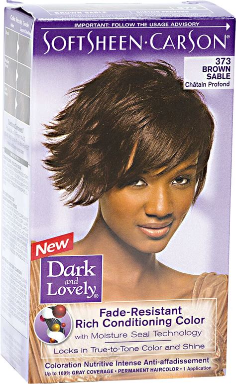 Dark And Lovely Fade Resistant Brown Sable Permanent Hair Color