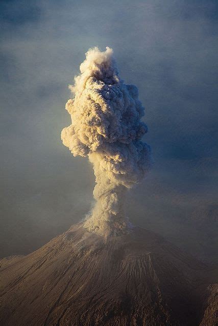 Santiaguito Volcano Guatamala Nature Landscape Natural Phenomena